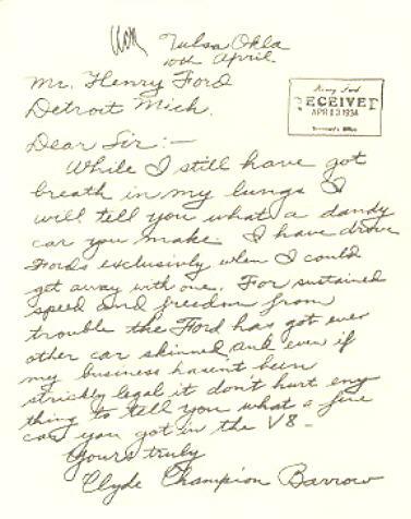 henry ford letter photo