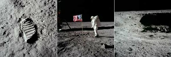 How long did it take Neil Armstrong to get to the moon?