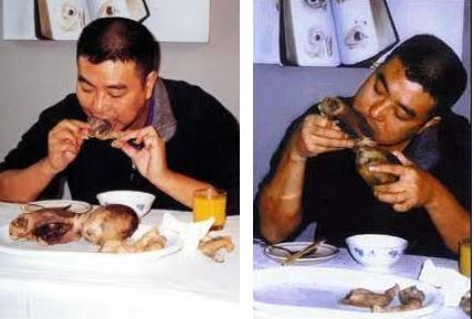 Asian Man Eating Baby 48