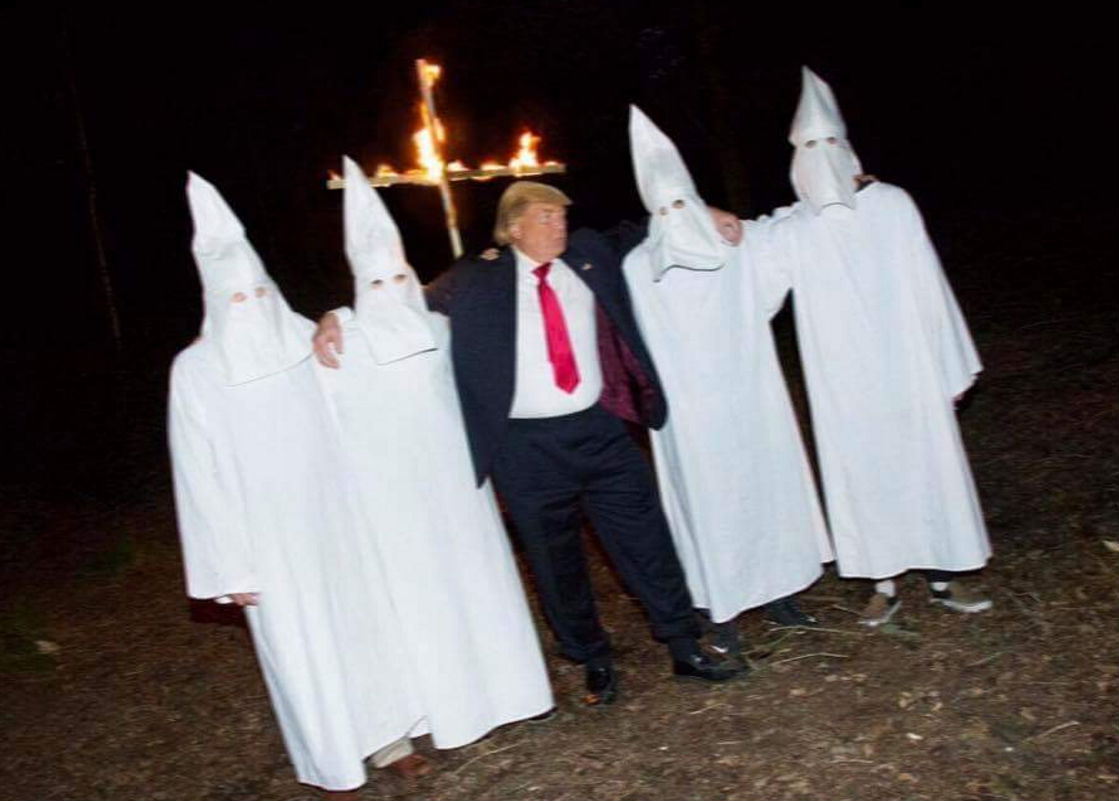 La imagen de Trump que no querras ver...pero que es real.