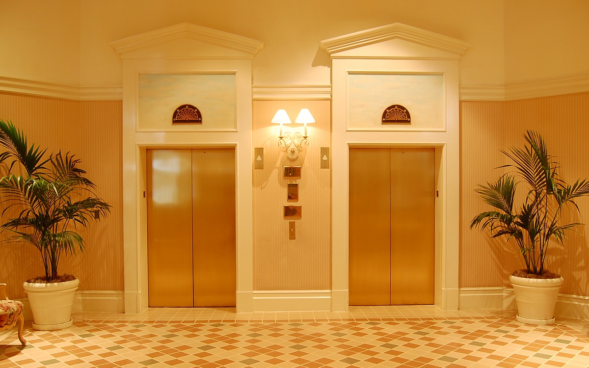 Elevator, Door, Floor
