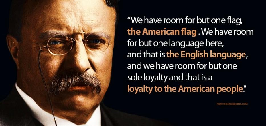 Theodore Roosevelt on Immigration