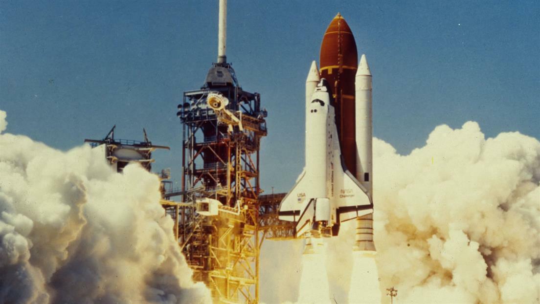 6 Sizes Ill-Fated Mission Last Liftoff of Space Shuttle Challenger New Photo 