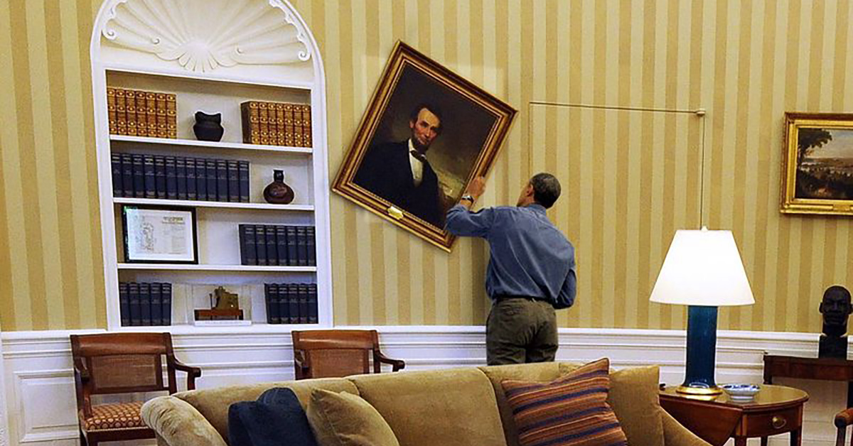 FACT CHECK Was Lincoln's Portrait Removed from the White