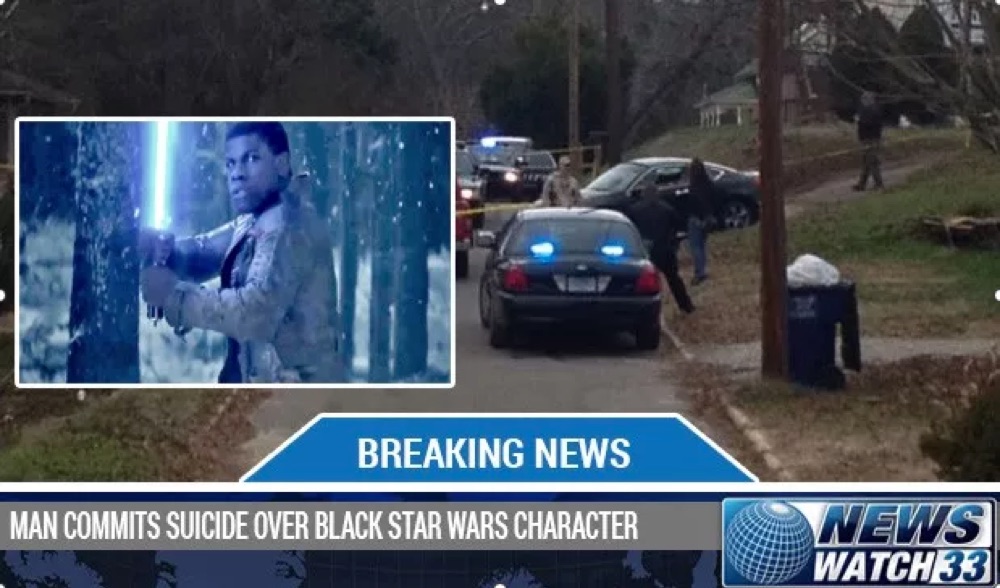 black star wars character suicide