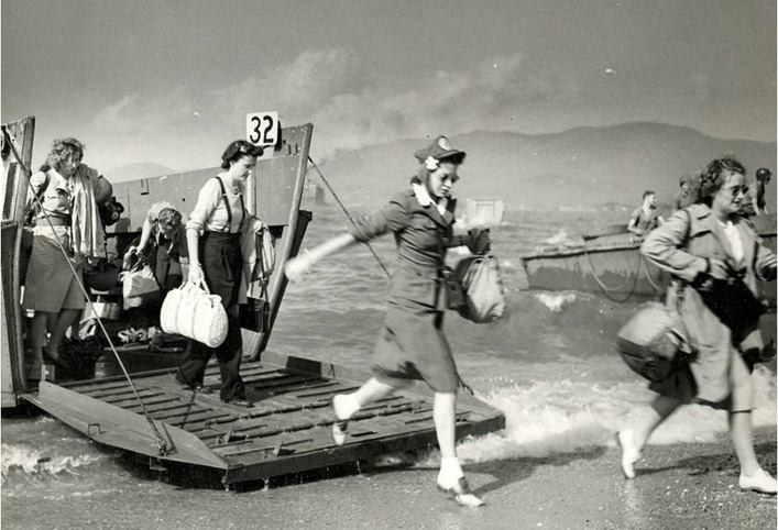 Red Cross Nurses Arrive on D-Day?