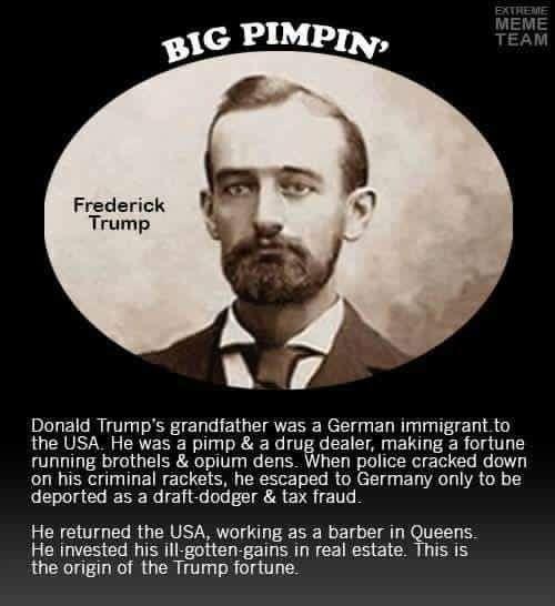 Donald Trump S Grandfather Made His Fortune In Prostitution