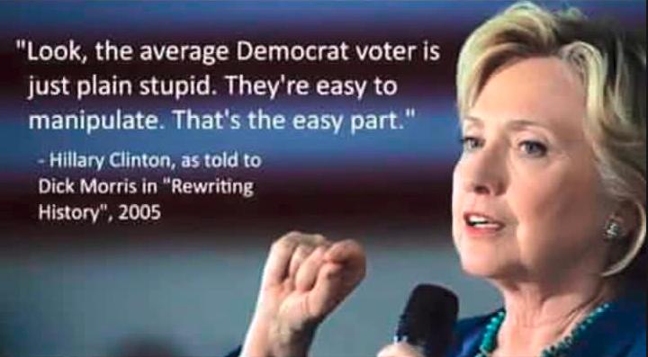 Did Hillary Clinton Say Democratic Voters Are Stupid