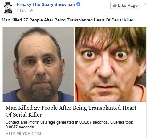 serial killer heart transplant