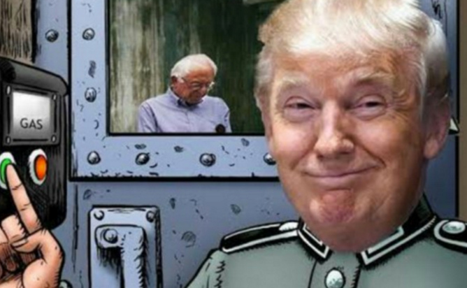 Image result for Sanders gas chamber