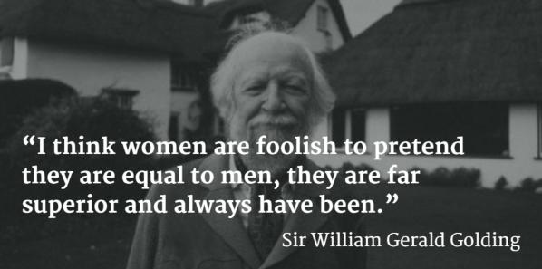 Golding women william on William Golding