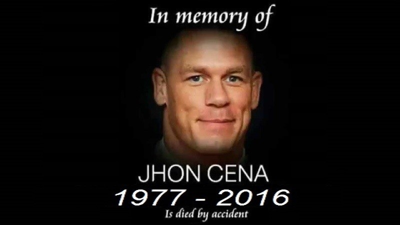 John Cena Death Hoax