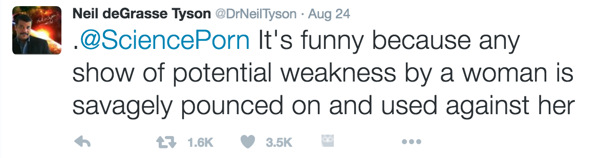 Neil deGrasse Tyson Tweet 2