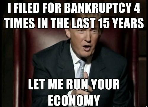 Image result for Trump's bankruptcies
