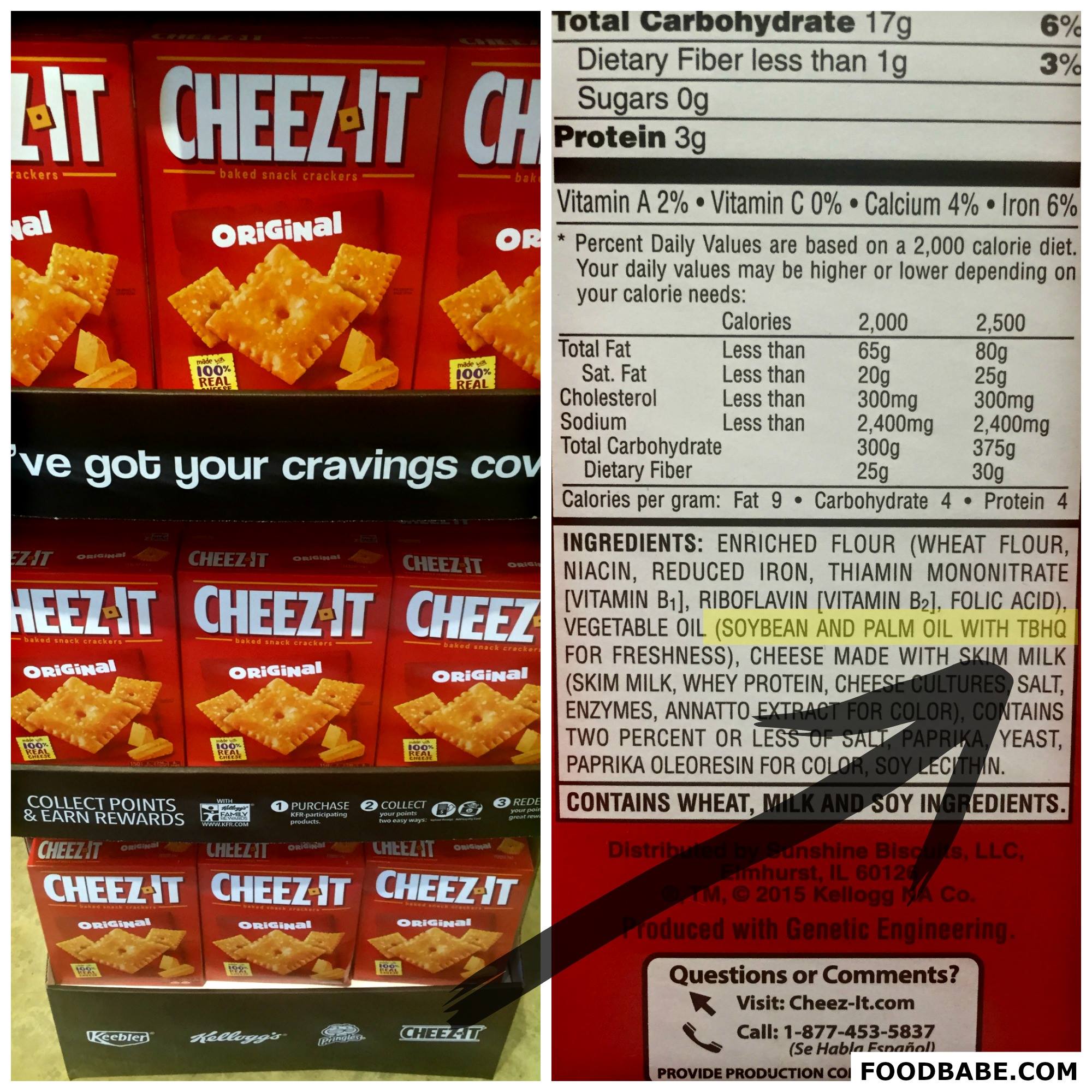 food babe cheez it
