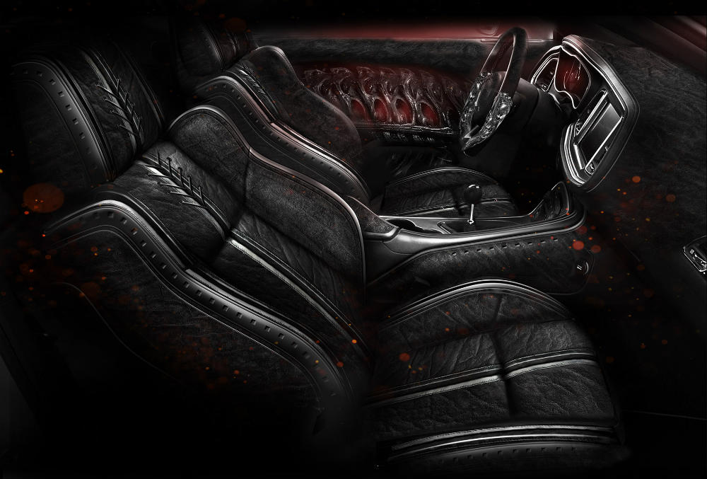 New Dodge Challenger Features Elephant Skin Interior
