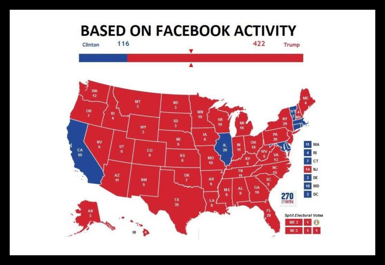 facebook activity map