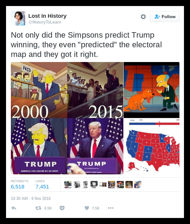 simpsons electoral map