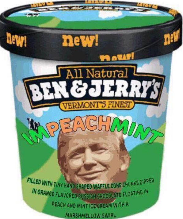 FACT CHECK: Did Ben & Jerry's Create an 'ImPeachMint' Flavored Ice Cream  for President Donald Trump?
