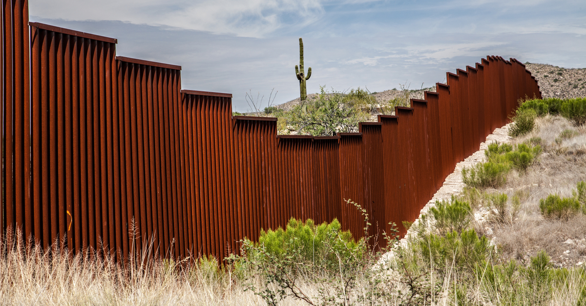 U.S.-Mexico border wall in Arizona