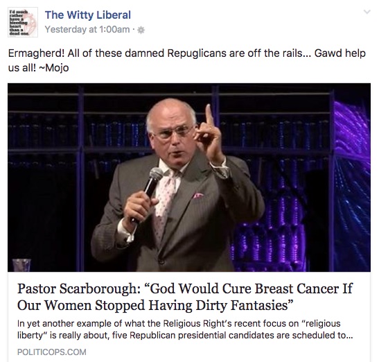 pastor scarborough breast cancer