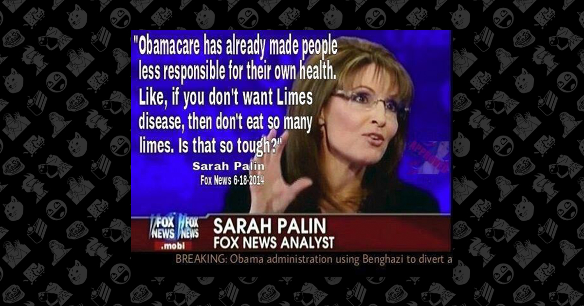Sarah Palin phony quote