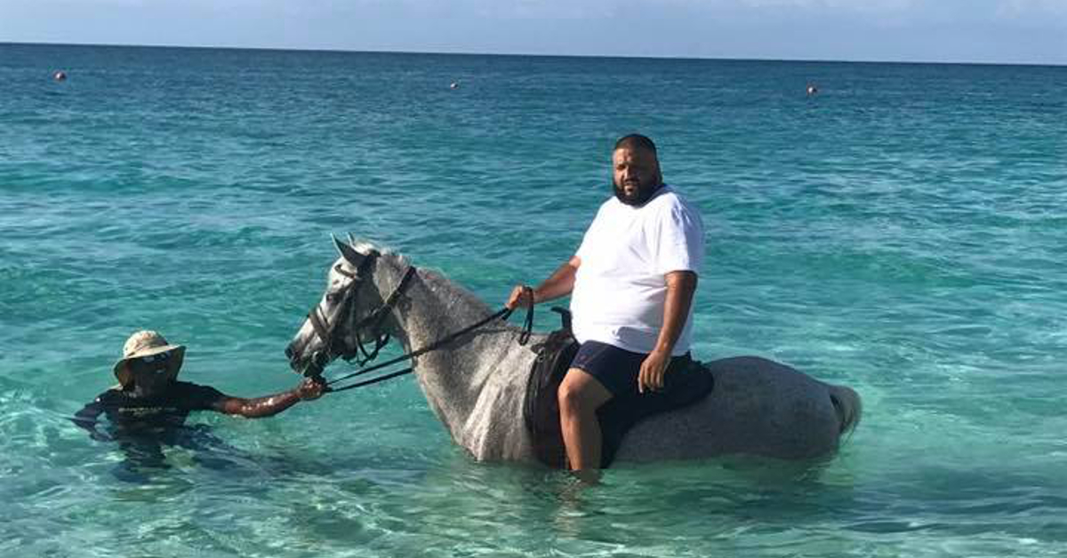 Fact Check Did Dj Khaled Break A Horse S Back By Riding On It