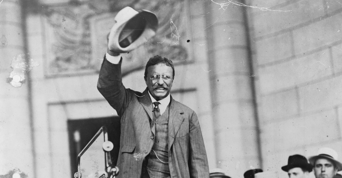 Historic photograph of Theodore Roosevelt