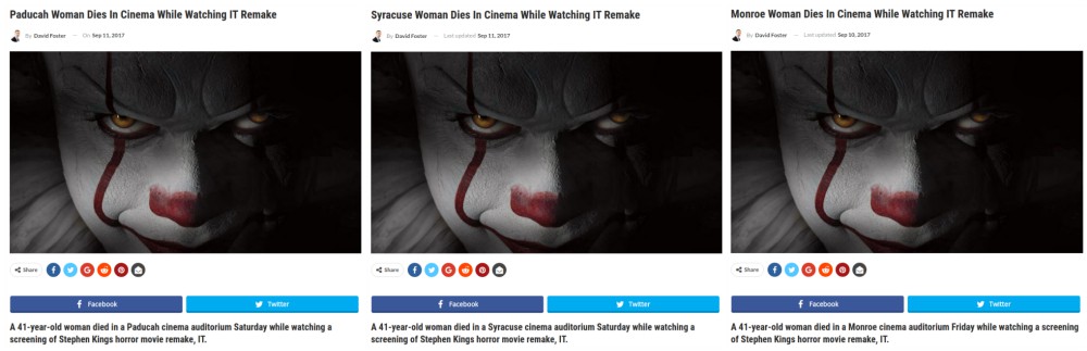 articles about Movie