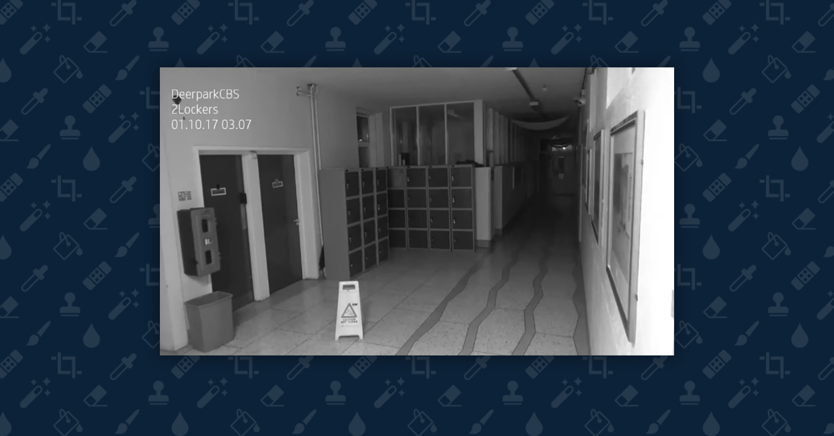 Was a Ghost Caught on Camera in the Hallways of an Irish School?