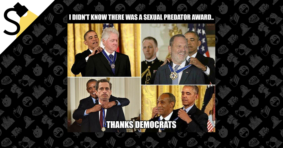Did Obama Award Presidential Medal of Freedom to Weinstein, Weiner, Clinton...