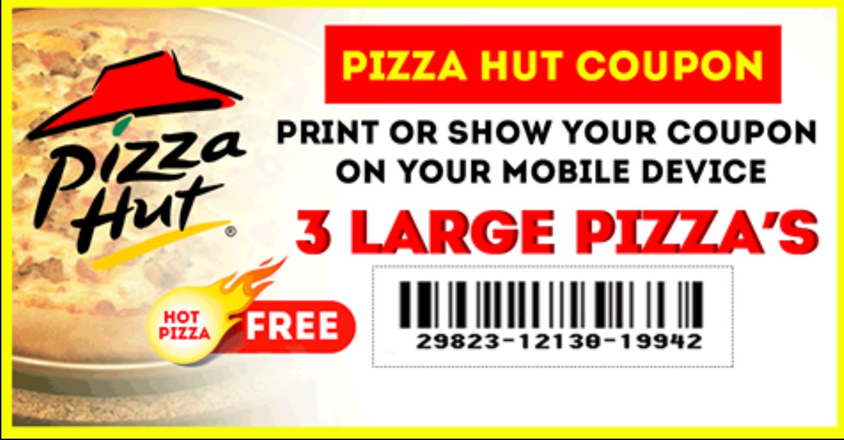 SCAM Pizza Hut 58th Anniversary Giveaway