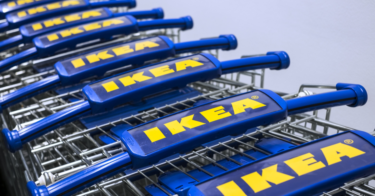 IKEA shopping carts