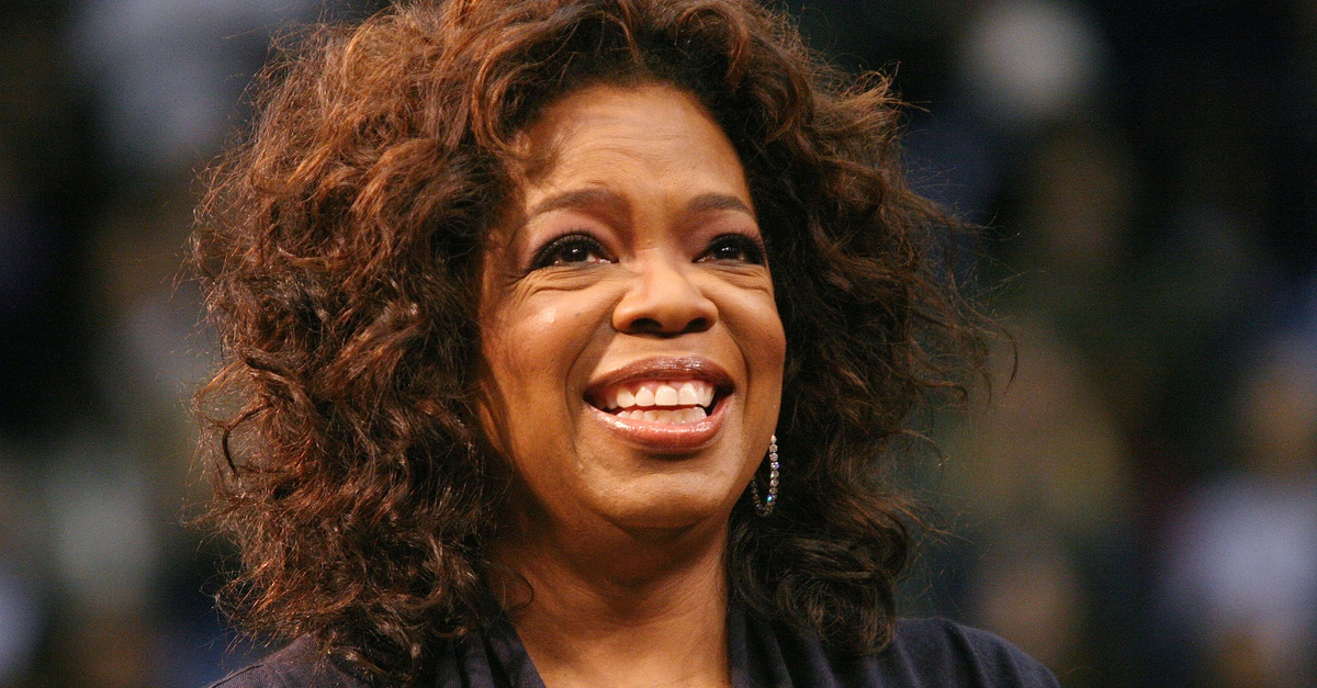 Oprah Winfrey smiling.