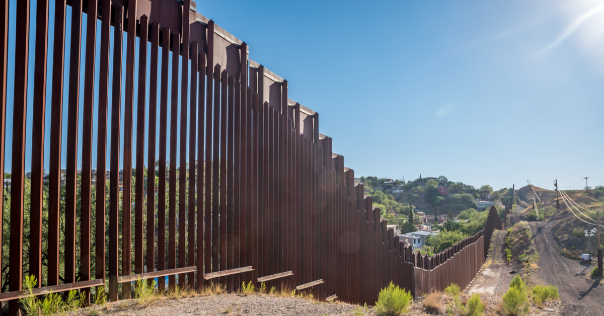U.S.-Mexico border wall.