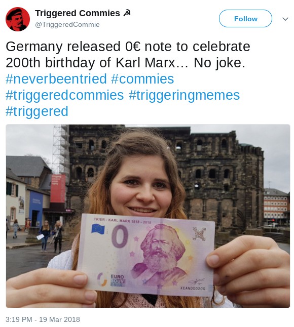 Karl Marx" 2018-5 200 J Null Euro Schein 0 Euro Schein "DDR Museum Berlin