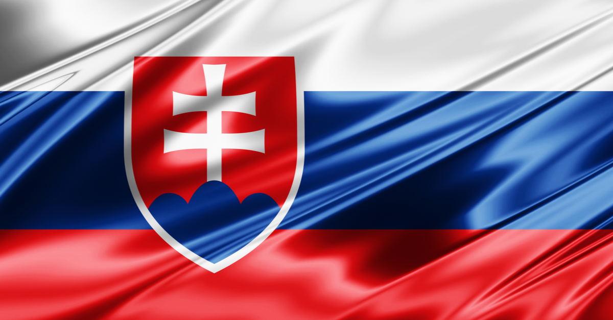 Official flag of Slovakia.