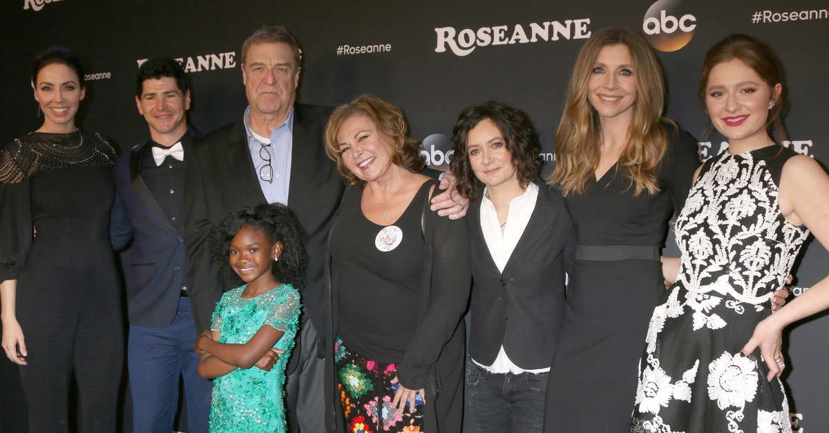 Cast of "Roseanne."