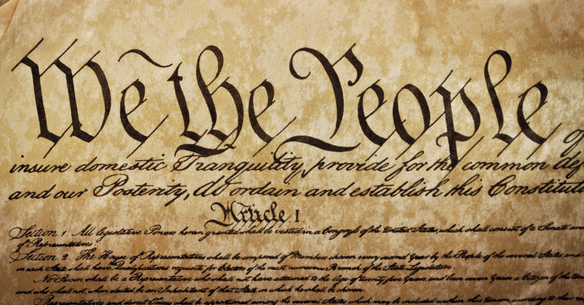 The United States Constitution.