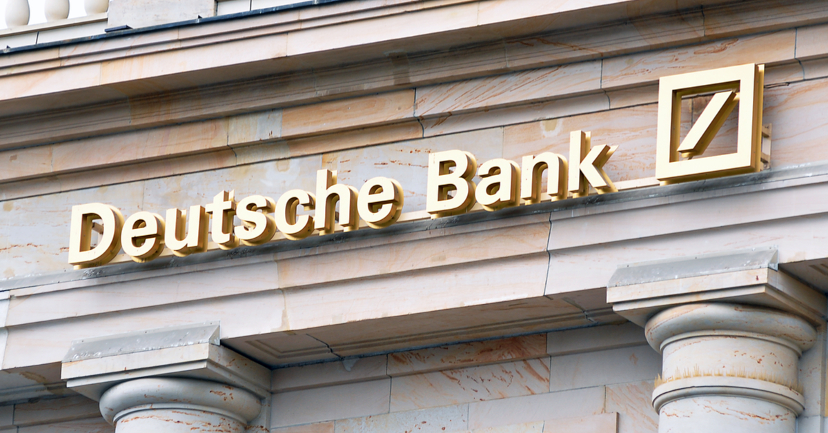 Deutsch Bank edifice.