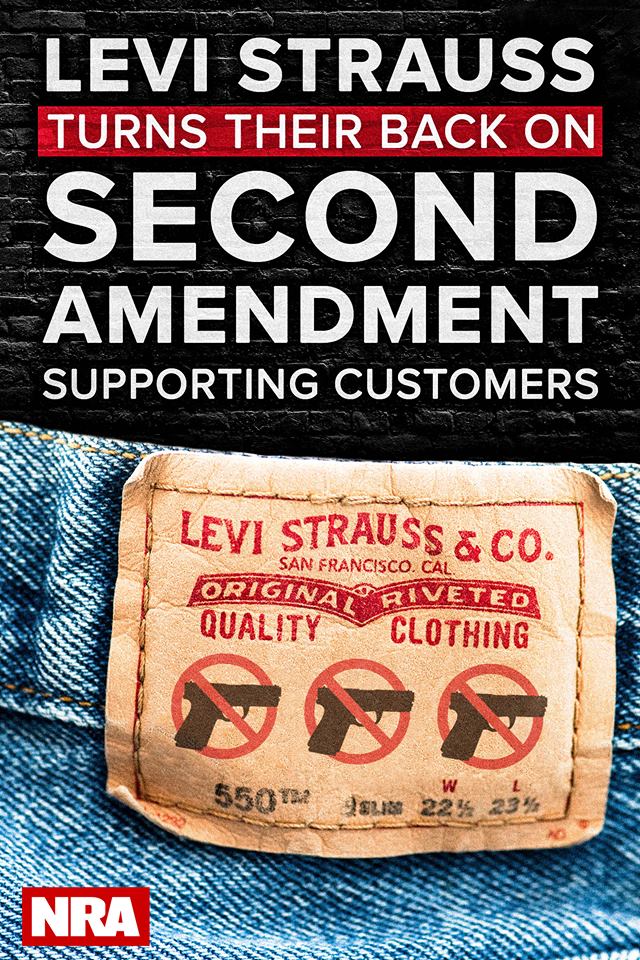 levis anti second amendment