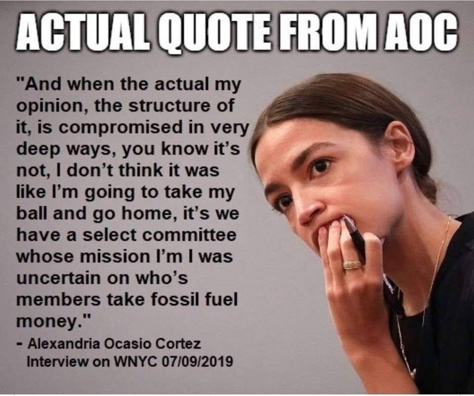 Is This a Transcript from a Radio Interview with U.S. Rep. Ocasio-Cortez? |  Snopes.com