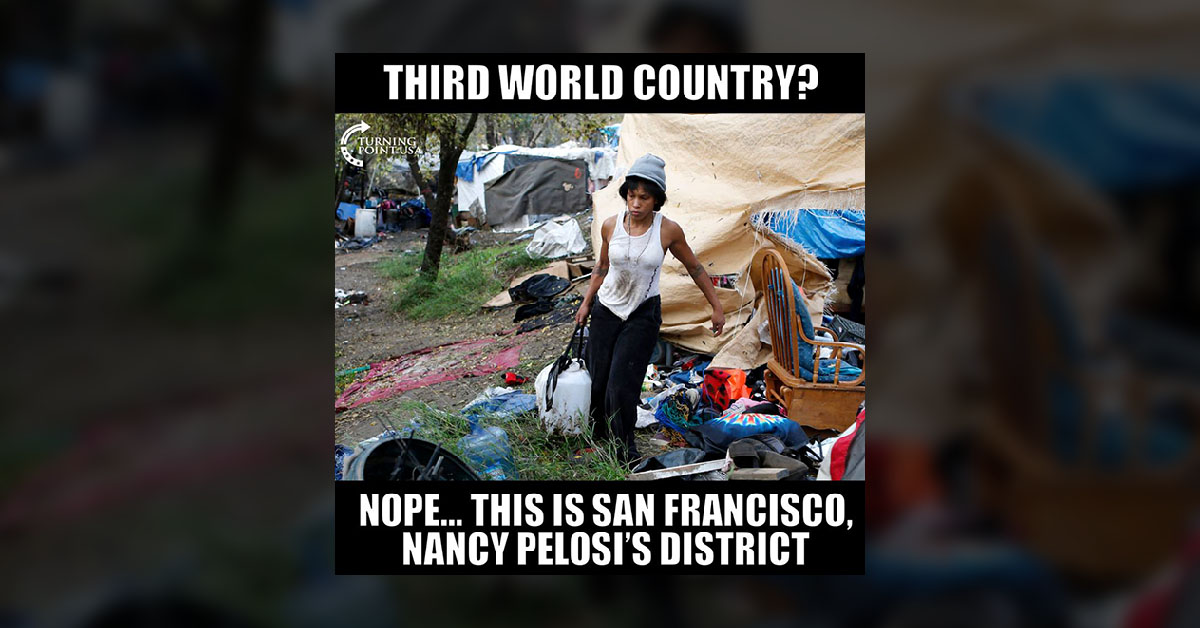 Does a Meme Show U.S. Rep. Nancy Pelosi's District in San Francisco?