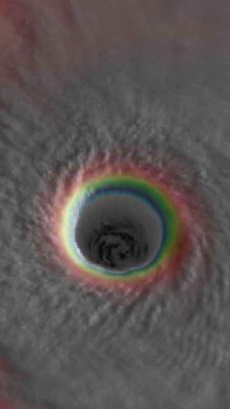 Is This the Eye of Hurricane Dorian?