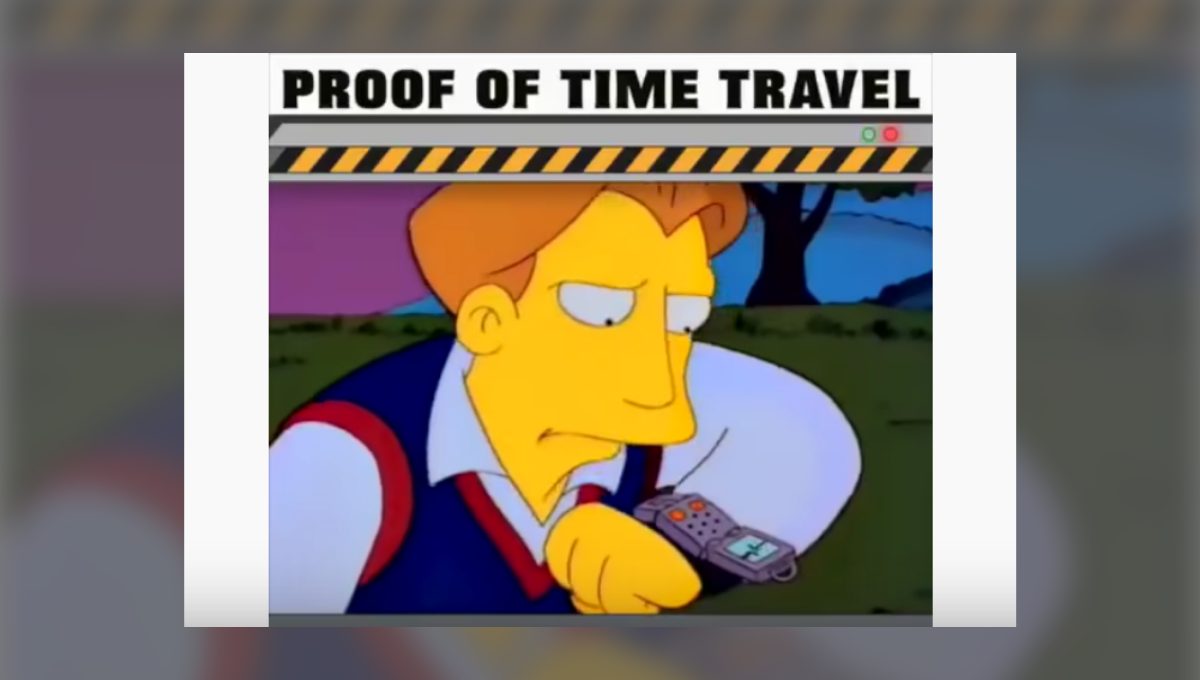 simpsons, simpson predictions, smart watch, time travel, the simpsons