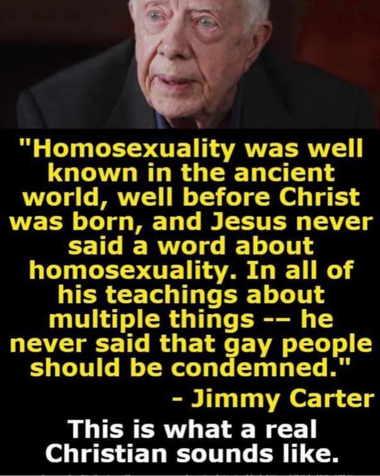 what did jesus say about homosexuality