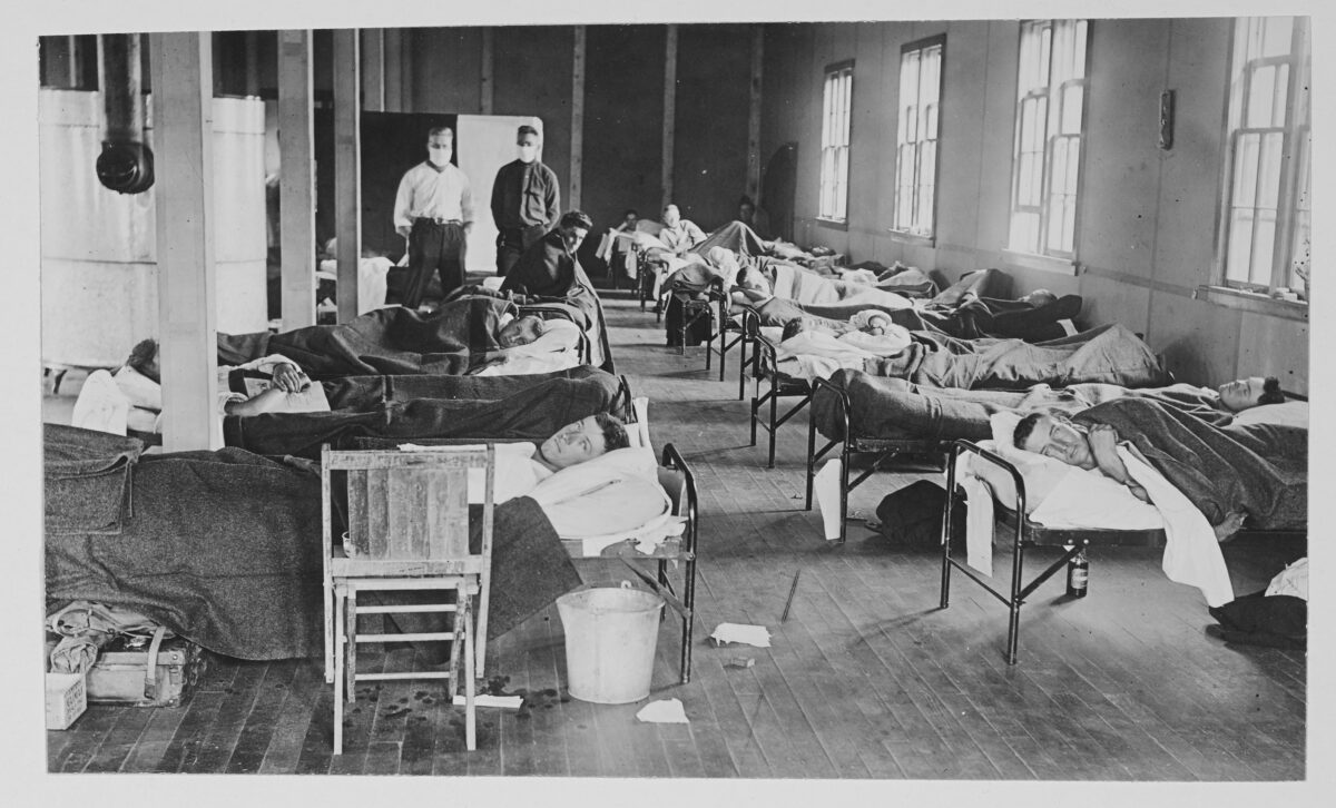 spanish flu 1918 pandemic second wave