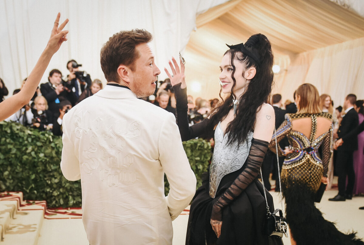 Did Elon Musk and Grimes Say They Named Their Baby 'X Æ A-12'?