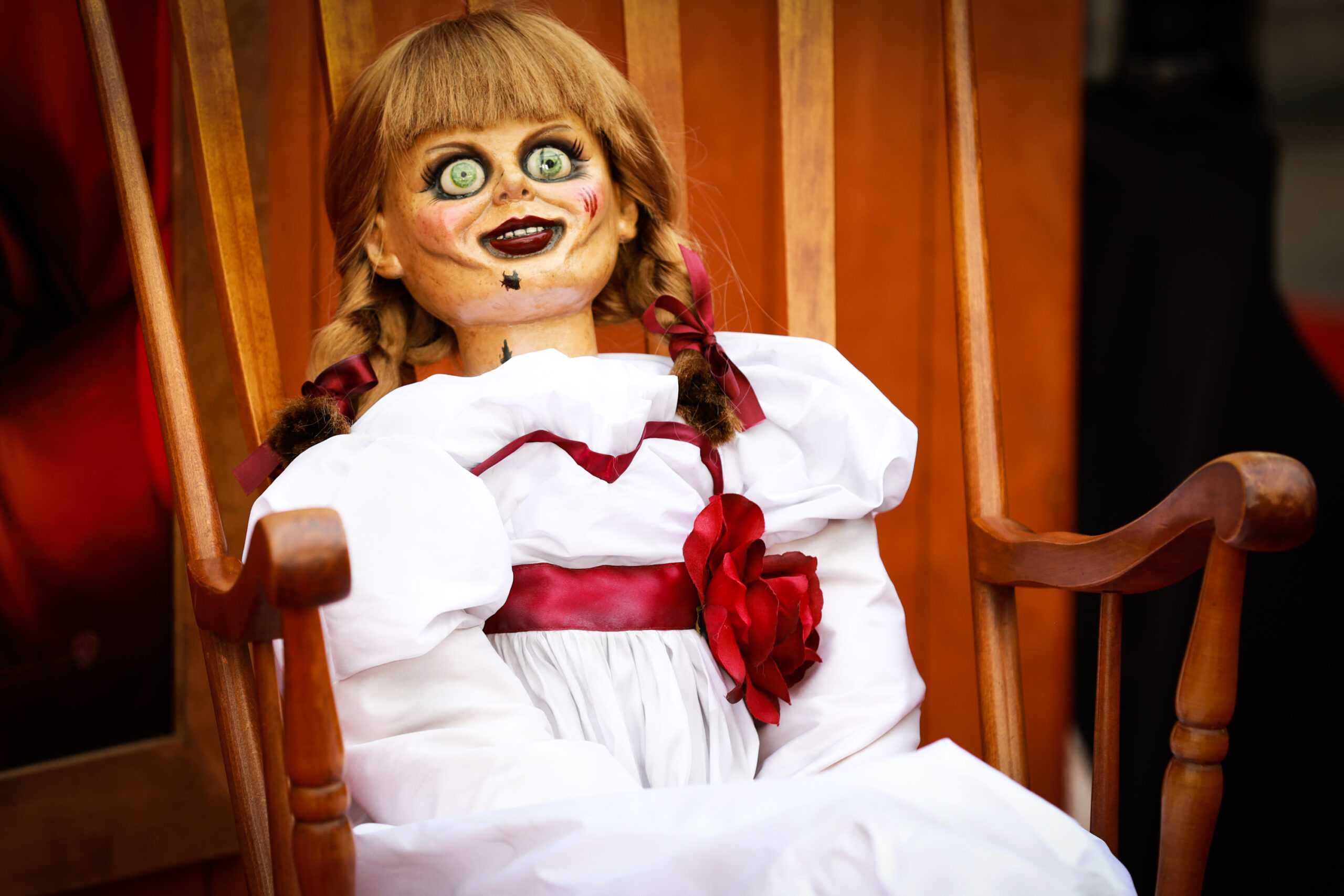 2022-07-31. Did the Annabelle Doll Escape from the annabelle rag doll. ipho...