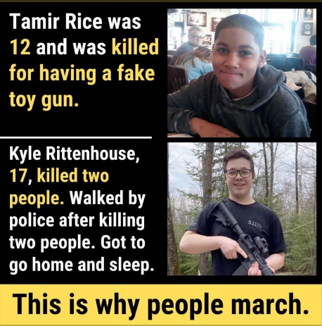 How Accurate Are Memes Comparing Tamir Rice and Kyle Rittenhouse? |  Snopes.com
